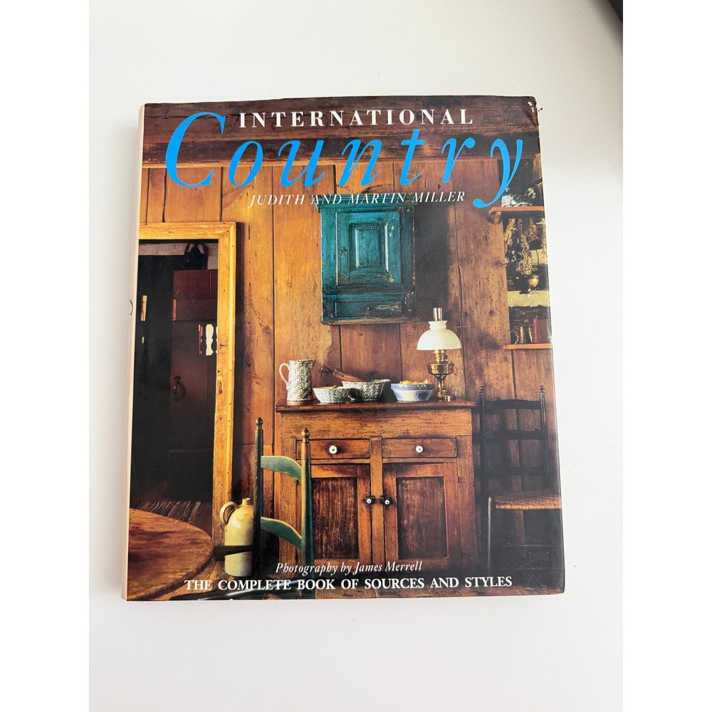 International Country Judith Martin Miller Hardcover Interior Design Book 1990